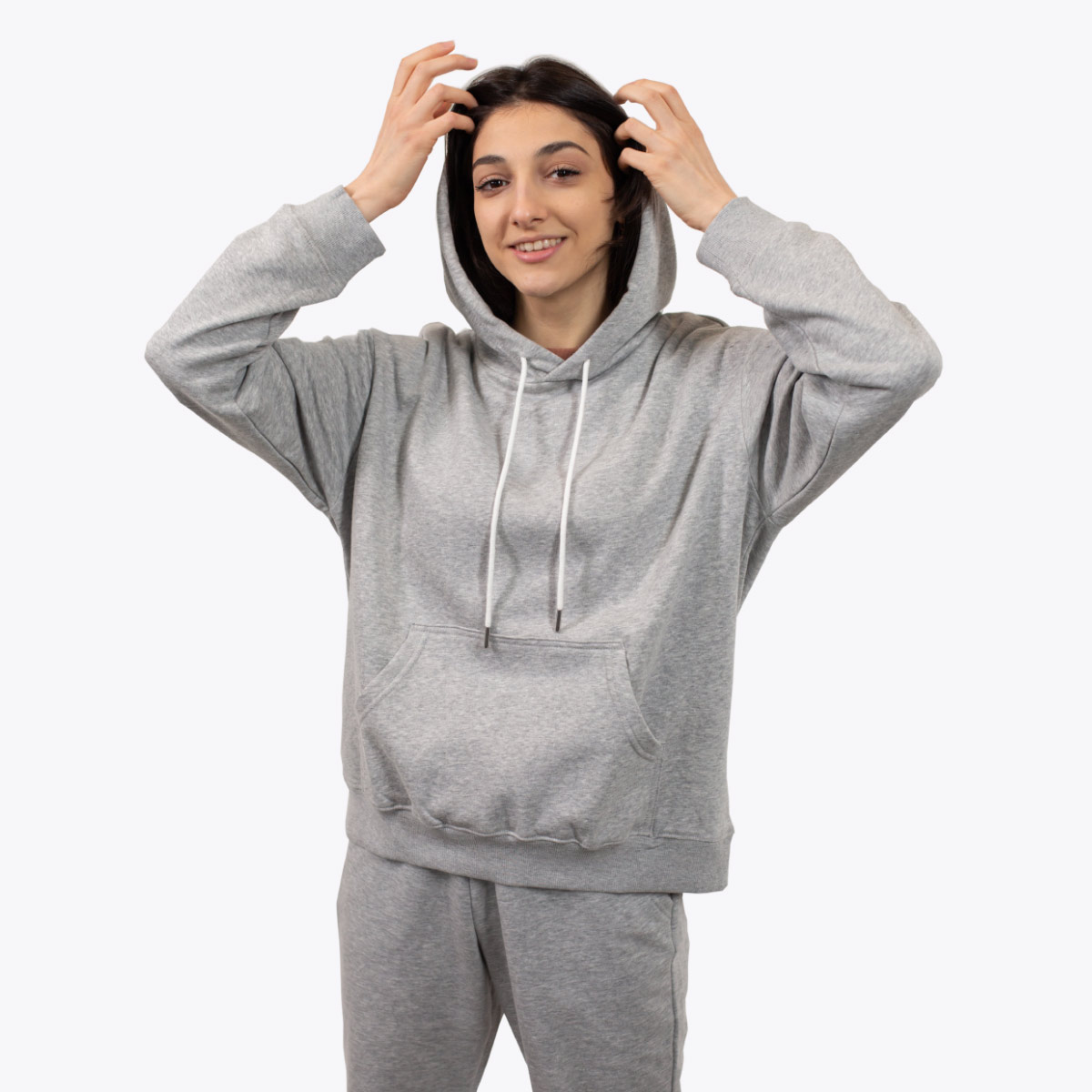 Grey hoodie